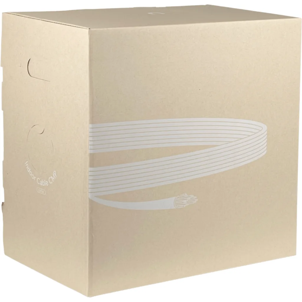 Imagen 1 de UBIQUITI CMP-NFPA262 UTP Cat6A interior Blanco 305mt 23AWG Caja Cable