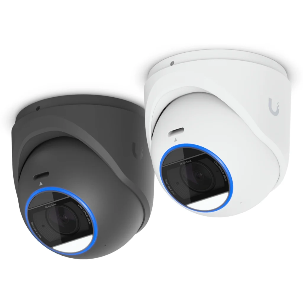 UniFi Protect Camera Interior/Exterior 4K (Blanco,2.36x Optical Zoom, 40 m IR / 60 m Vision Enhancer, AI Detection, 2-way Audio,-Resistant)U-PoE+