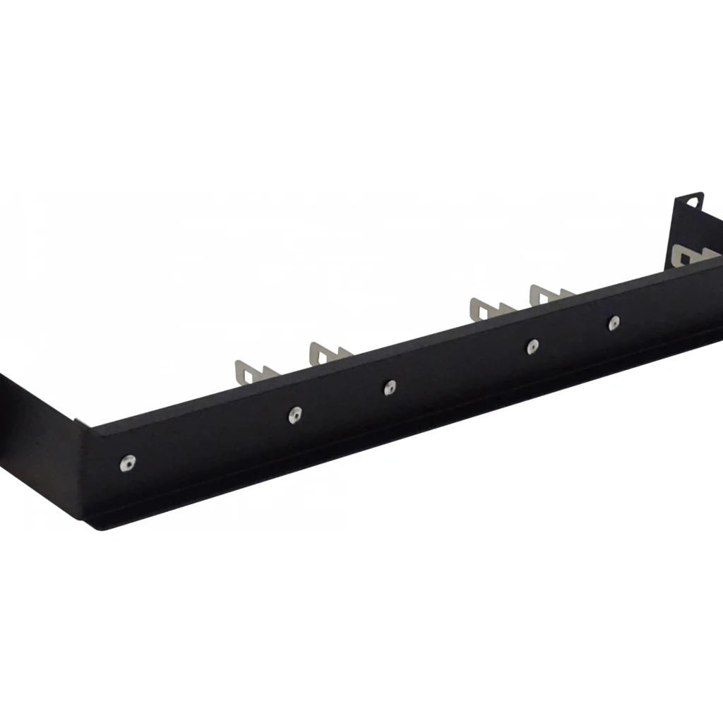30-Pares Rack-1U 22mm 3-KRONE Soporte Metalico c/Ordenador