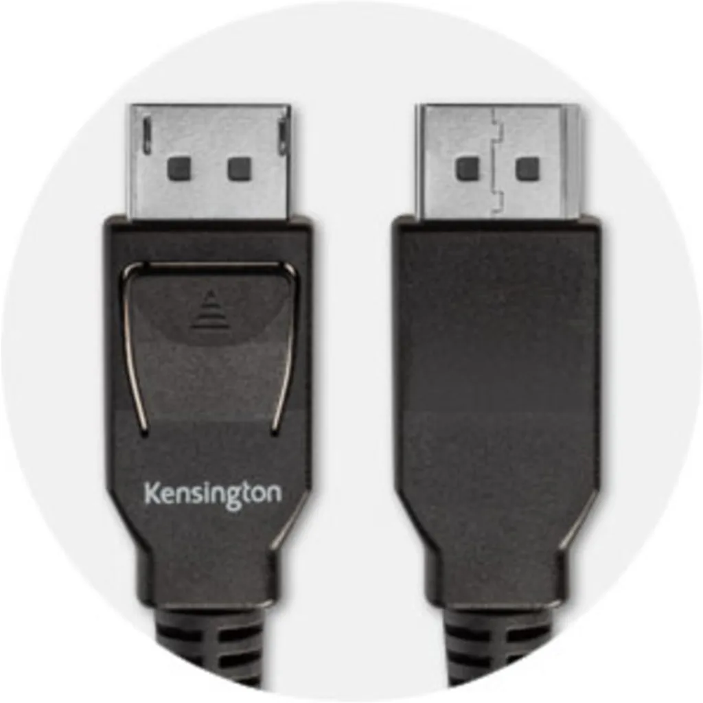 Imagen 7 de Cable DisplayPort v1.4 M/M 8K Cable 1.8mts 6ft Pasivo Color Negro - Kensington