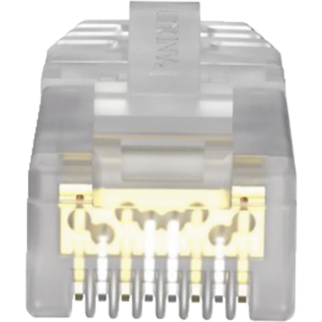 Imagen 1 de Panduit - Network connector - RJ-45 (M) - CAT 6 - clear (pack of 100)
