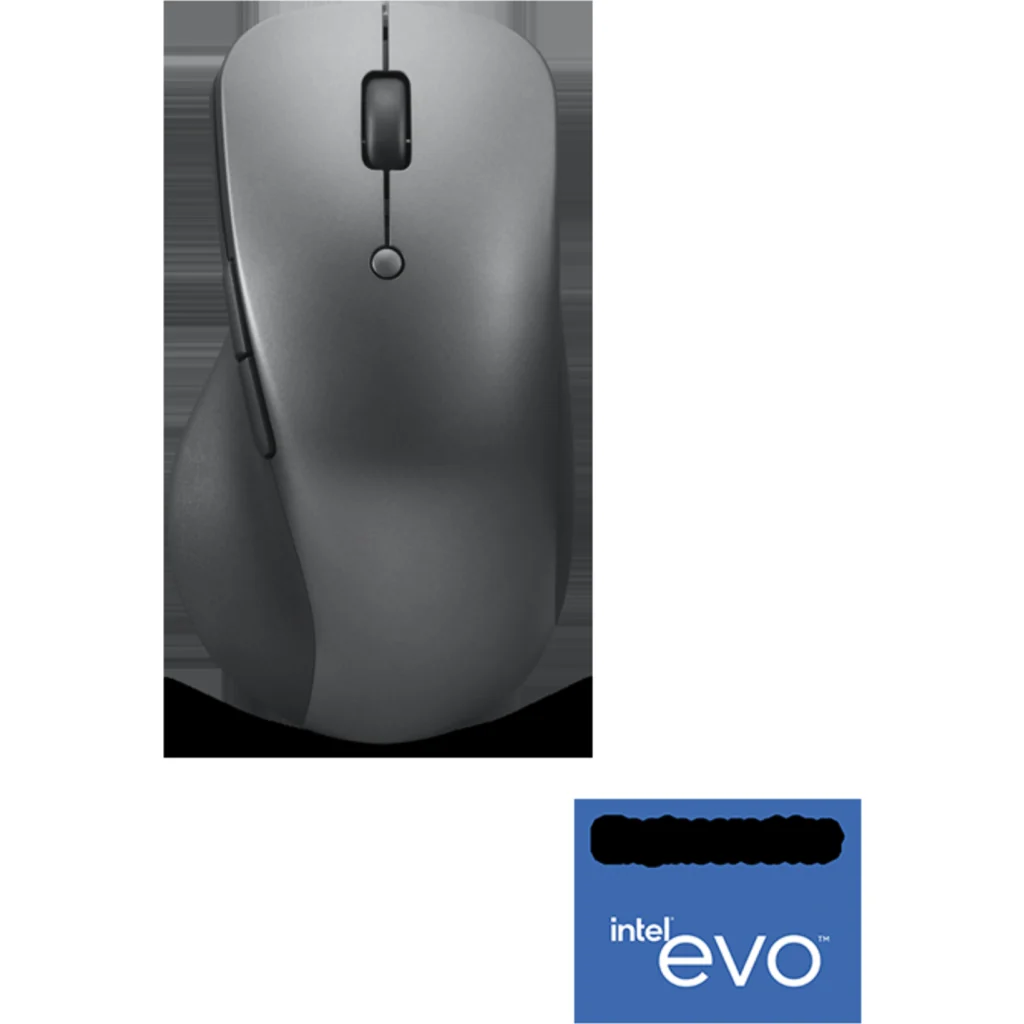 Imagen 1 de Mouse Inalámbrico Lenovo Profesional Óptico 4000DPI Recargable 6 Botone BT Gris