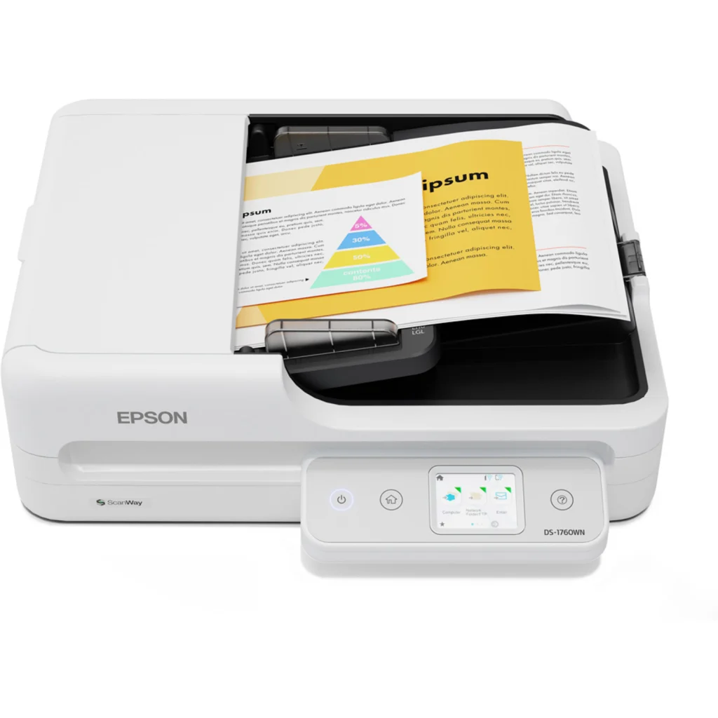 Imagen 7 de Escáner Epson DS-1760WN, 30ppm Dluplex ADF WiFi LAN USB2.0 