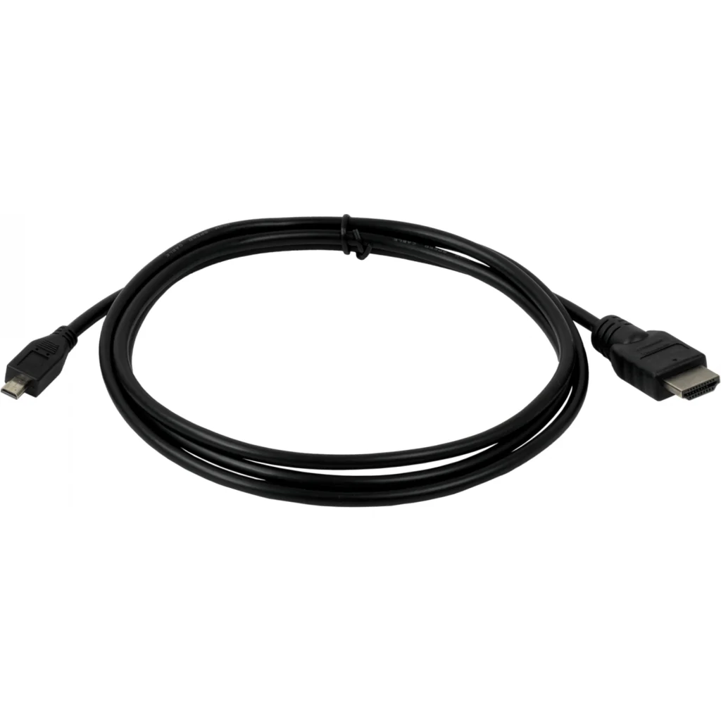 Imagen 2 de Cable HDMI-M Micro-HDMI-M 1,5mt 150cm Negro