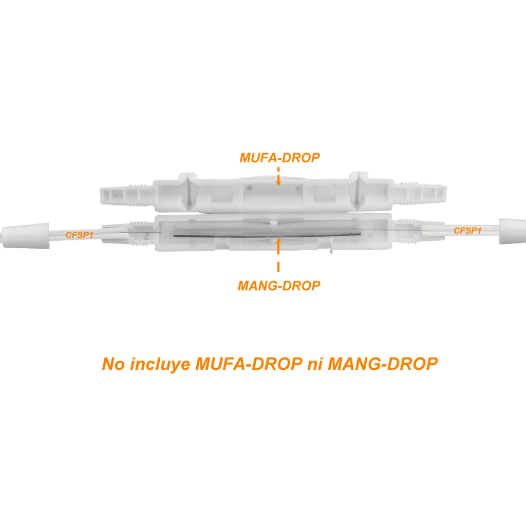 Imagen 3 de 1-Fibra-G652D Blanca 500m DropCable Exter. FTTH SM LSZH 3x2mm