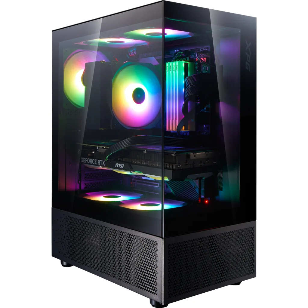 Imagen 9 de Gabinete XPG INVADER X MINI ATX 5 Vent. ARGB Negro