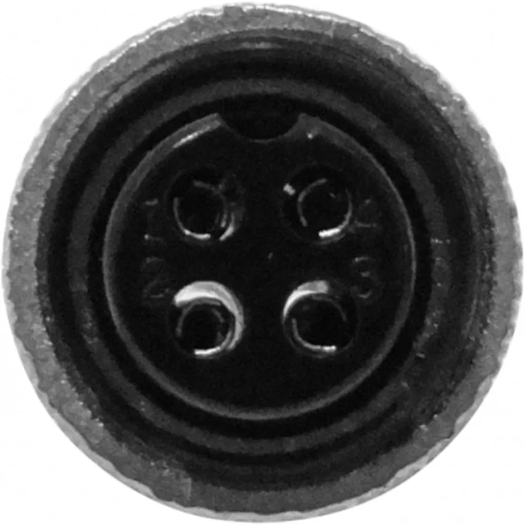 4-pin Hembra Volante Conector GX12 Soldable Aviacion