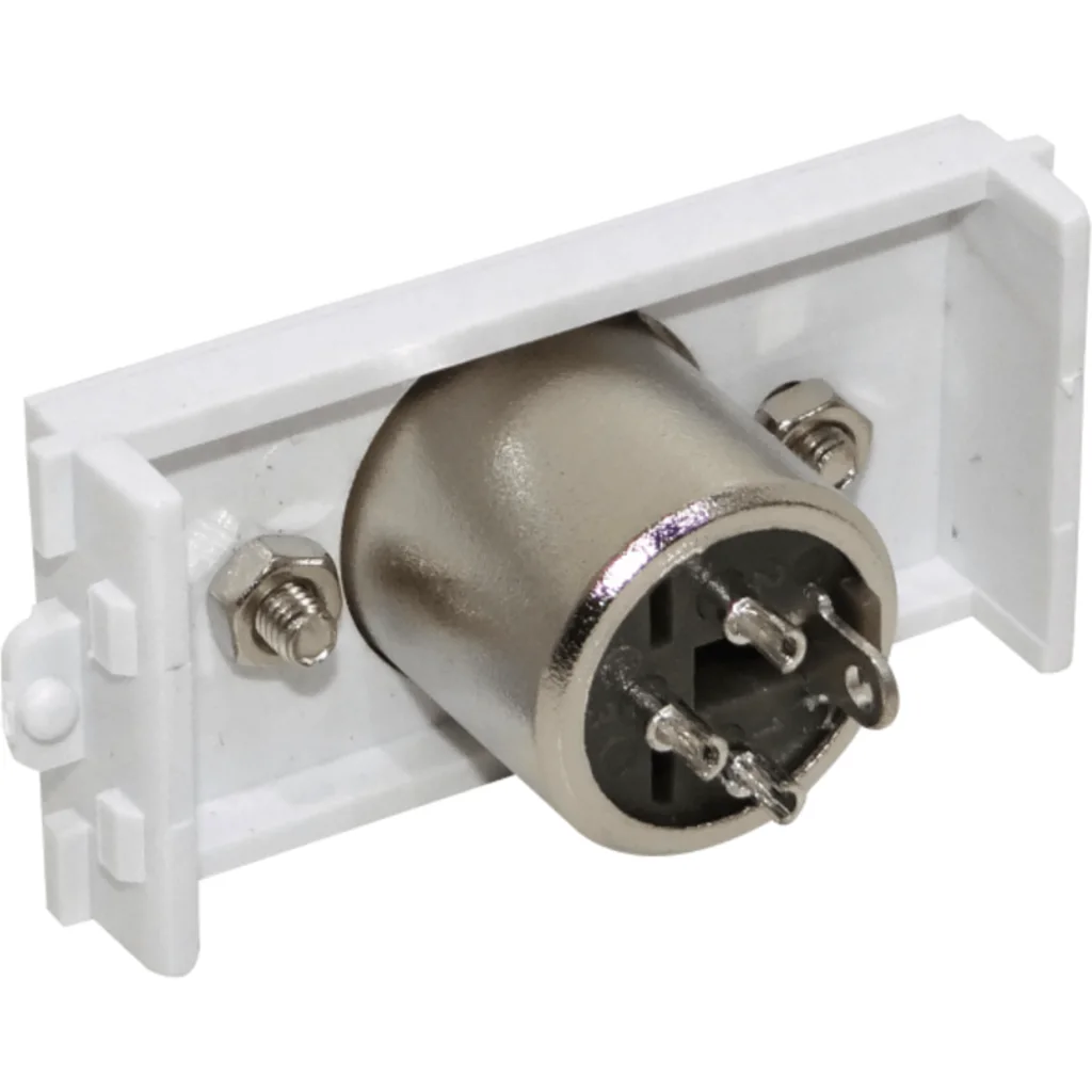Imagen 1 de Modulo 1-XLR3-Macho Soldable para Placa Multimedia FQ1-FQ2-FQ3 DMX