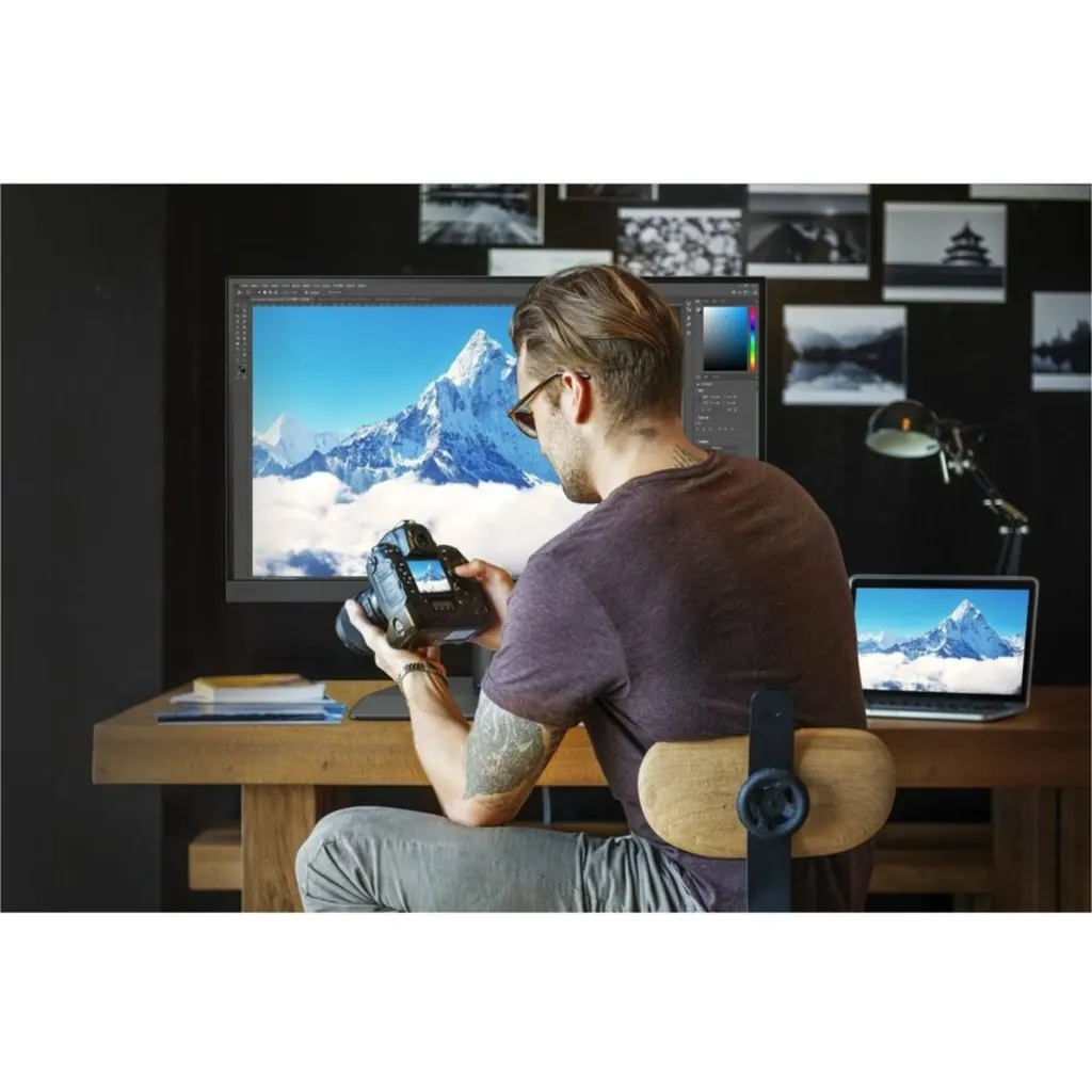 Imagen 2 de Monitor BenQ SW272Q PhotoVue 27" WQHD 2560*1440 2k IPS DP 2*HDMI USB-C