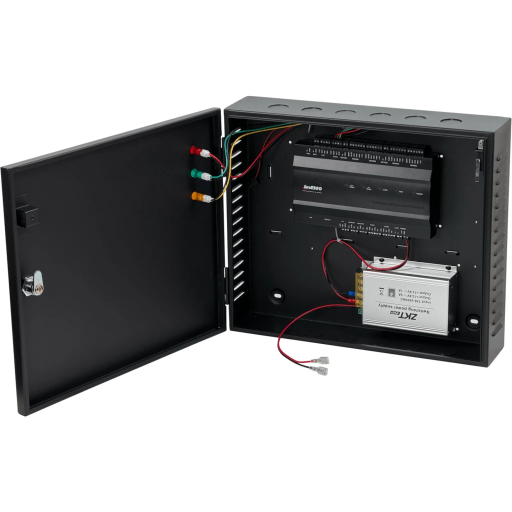 Imagen 9 de Controlador de Puerta ZKTeco para 2 puertas PIN+PROXY Incluye Gabinete