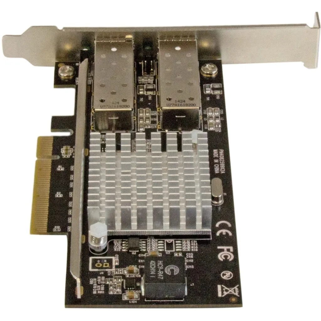 Imagen 6 de Tarjeta Startech PCIe a 2 Puertos Fibra 10G Network SFP+ Chipset Intel 82599