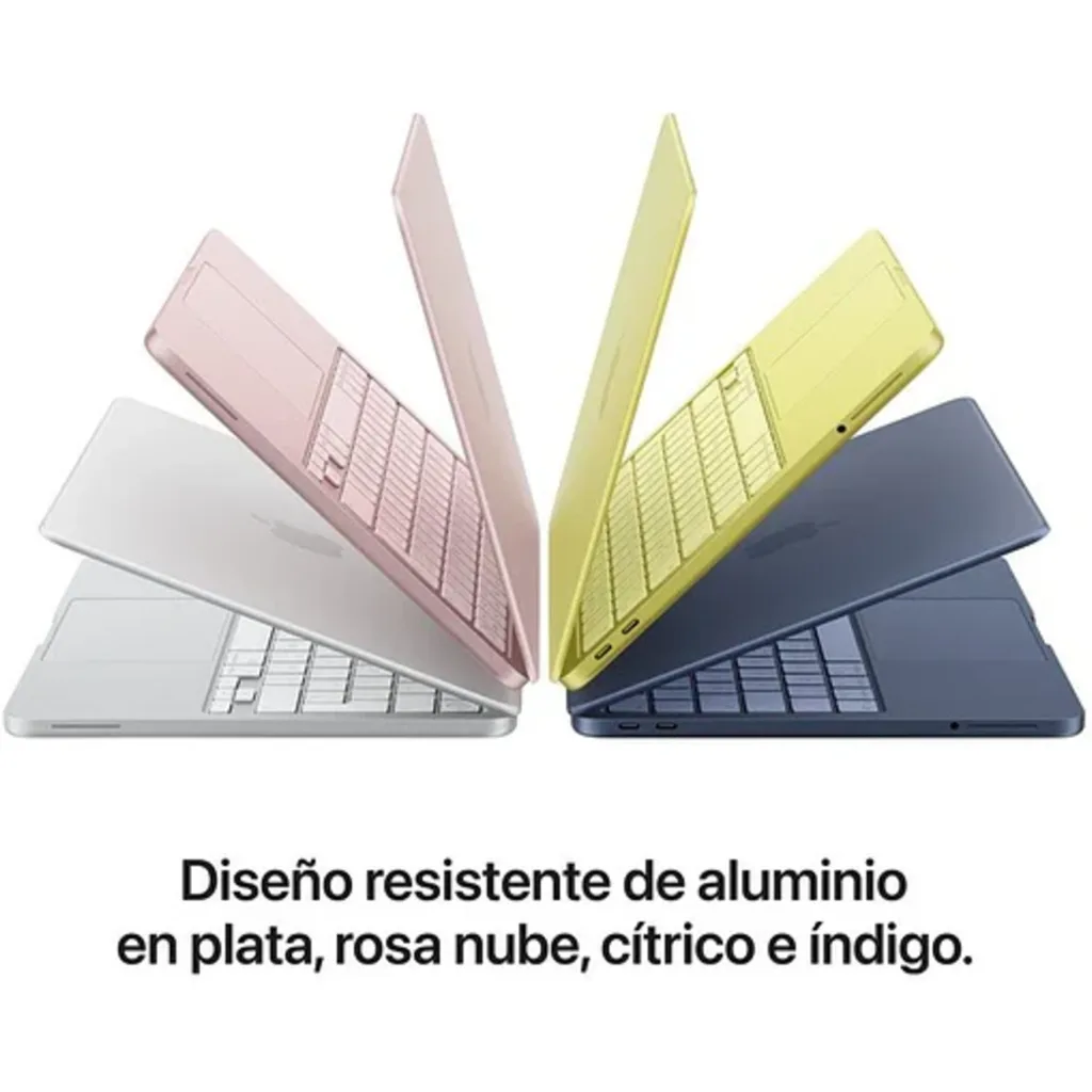 Imagen 2 de MacBook Neo 13/ A18 6C/ GPU 5C/ 8 RAM/ 512GB touch ID rosado