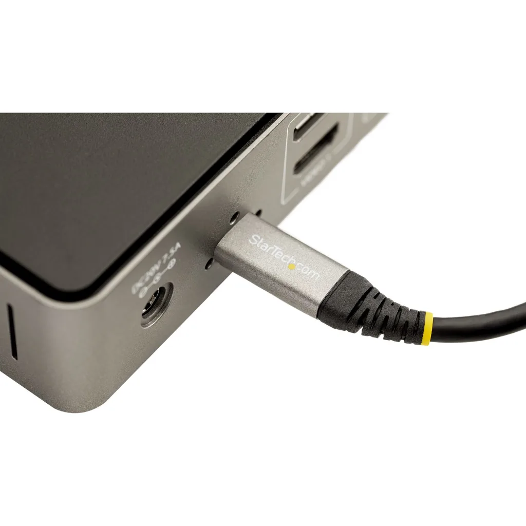 Imagen 5 de Cable USB Tipo-C 3.2 Gen1 M/M 5Gbps PD 100W 5A Modo Alto DP 2mt Negro - StarTech