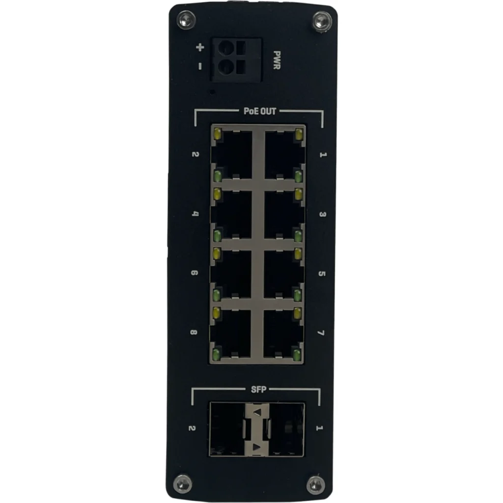 Imagen 3 de Switch Industrial Teltonika TSW200, 8xLAN, PoE1-8 10/100/1000Mbps, 2xSFP