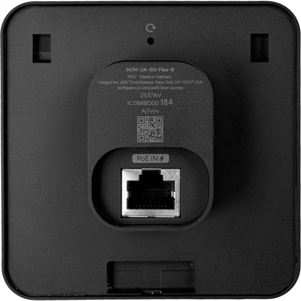 Imagen 4 de UI Negro Lector NFC-ID Teclado BT4.1 13,56MHz PoE 1-100 IP55 Access