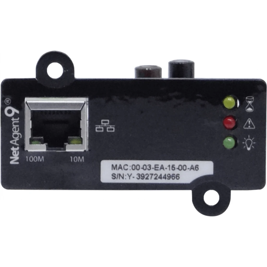 Imagen 4 de ENERSAFE ESOL-6-20KVA Tarjeta Monitoreo Remoto LAN IP 1-100 NetAgent9