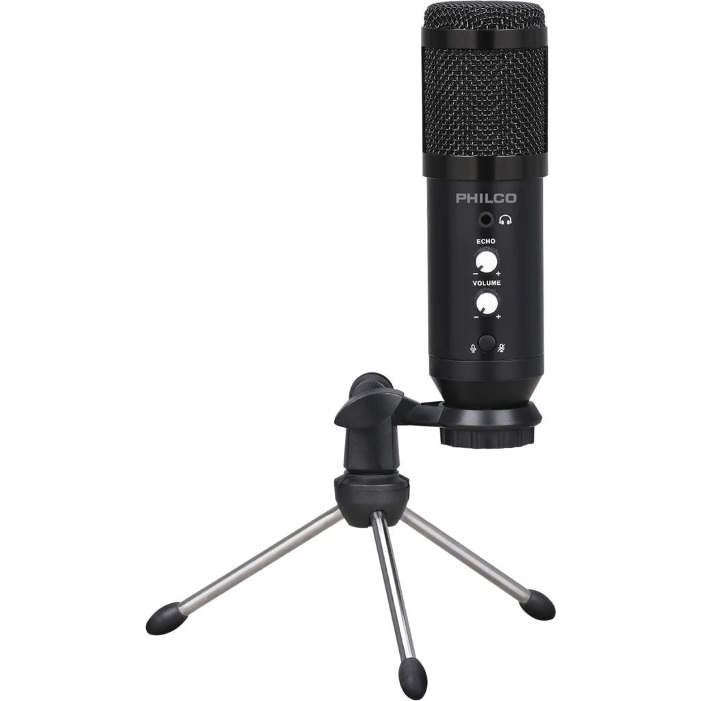 Microfono Philco USB con tripode