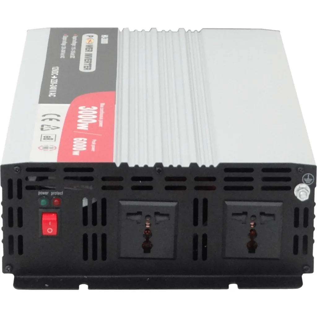 Imagen 2 de 3000W 11-15V/12VDC-in 220V-out inversor 2-Multinorma c/Vents HI-3000