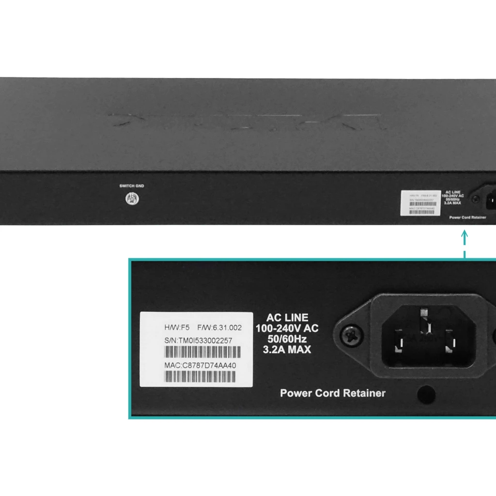 Switch D-Link DGS-1210-28 20 Puertos Gestionable - 20 x POE - 4 x POE+ 4 x Expan