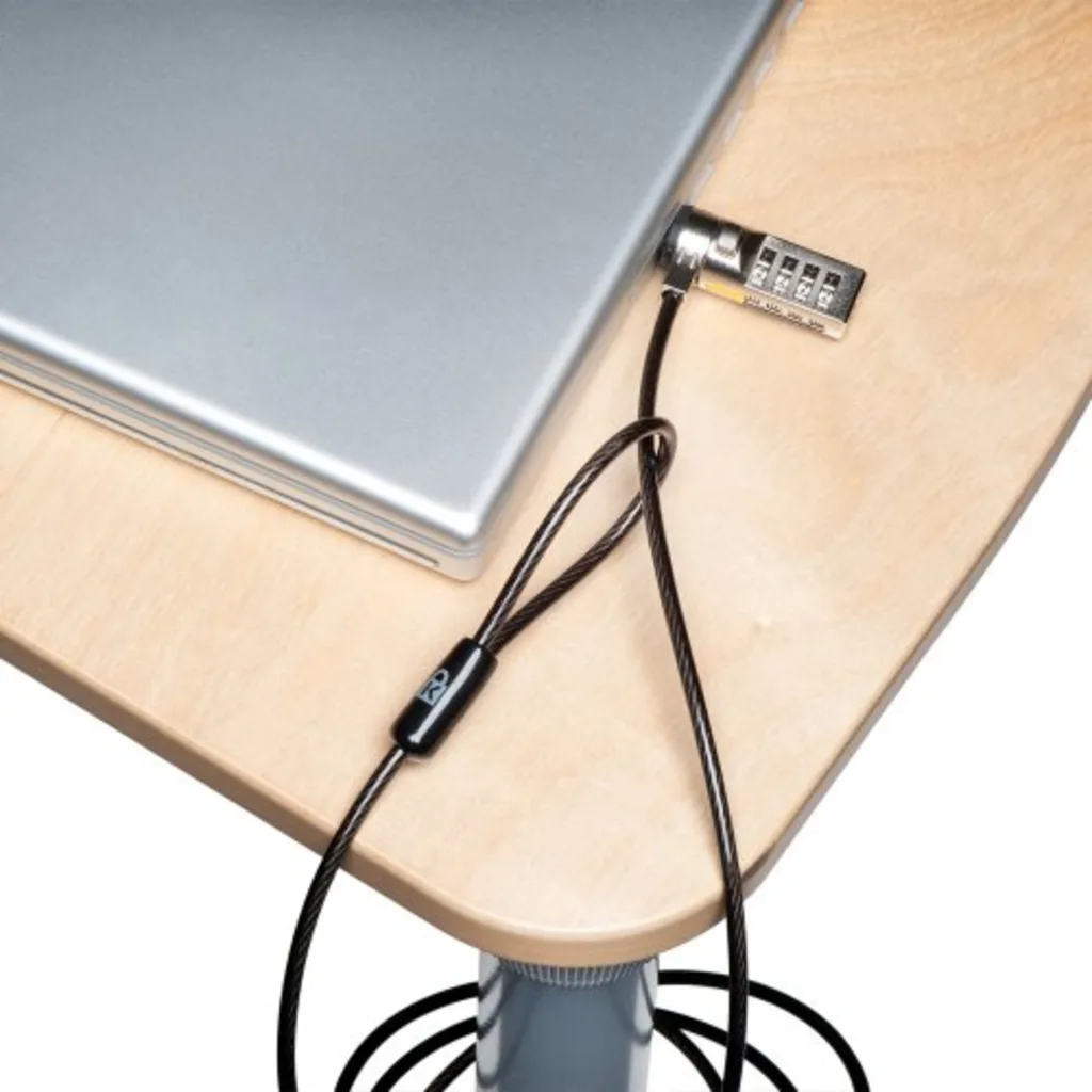 Imagen 5 de Cable de Seguridad Kensington MicroSaver 2mts Color Gris CON CLAVE (Reacondicionado)