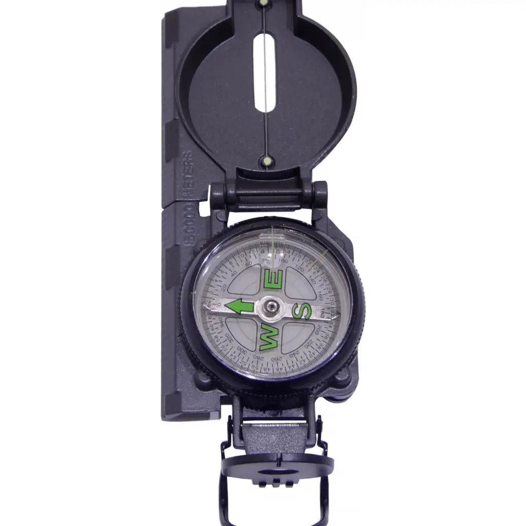 Imagen 1 de Brujula Metalica Analoga para orientacion Compass Lee-Mapa