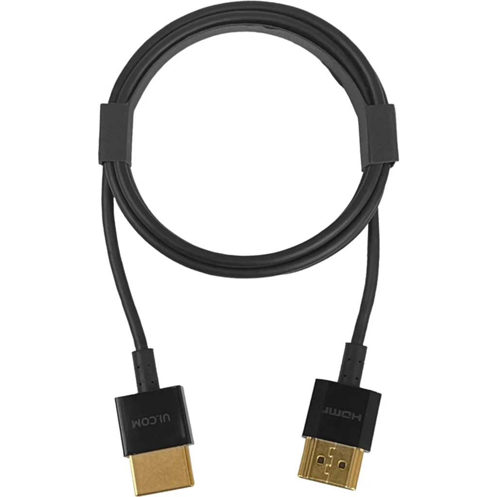 Imagen 1 de UBIQUITI 1mt HDMI-M HDMI-M Cable Negro v2.1b 100cm Diametro-2,8mm