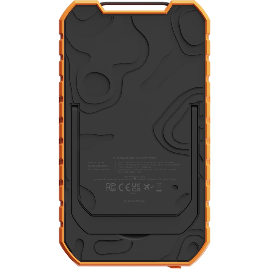 Imagen 13 de Bateria Rugged  Solar 10.000 mAh 20W Xtreme Series Xtorm  Naranjo