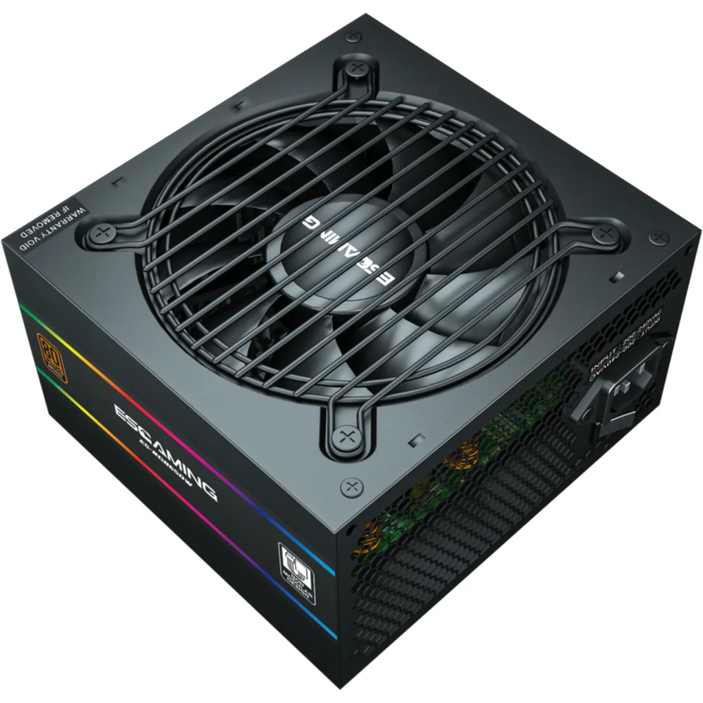 Fuente de Poder ESGAMING 850W 80 Plus Bronze