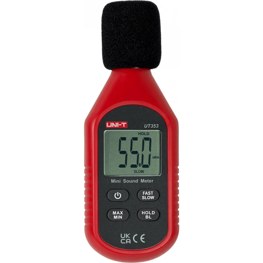 Imagen 4 de UNI-T Medidor Ruido 30-130dB +1,5dB LCD inc-3xAAA UT353
