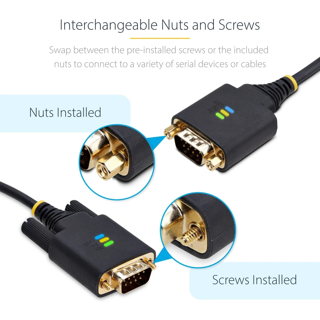Imagen 2 de Adaptador Serie USB a RS232 de 3m
