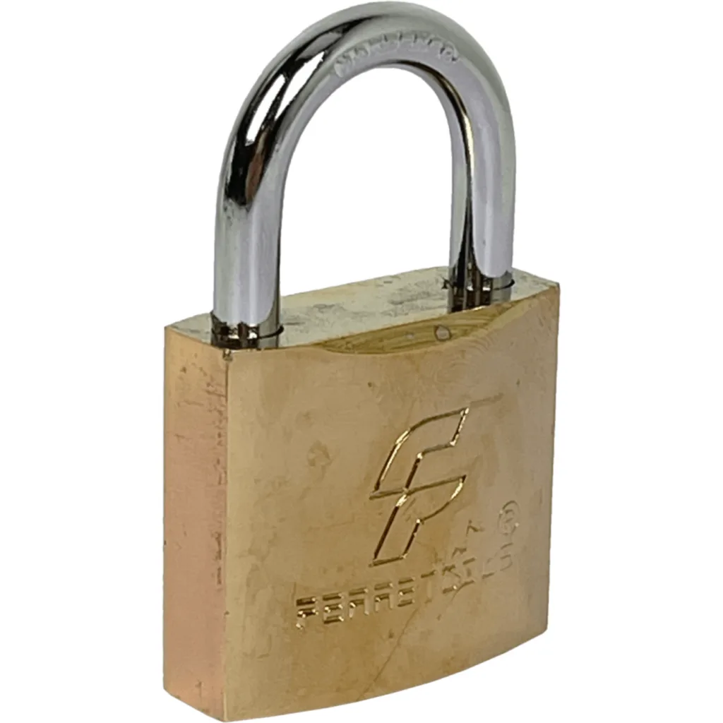 Imagen 3 de FERRETOOLS Candado 38mm Tres-Llaves-19mm C0208