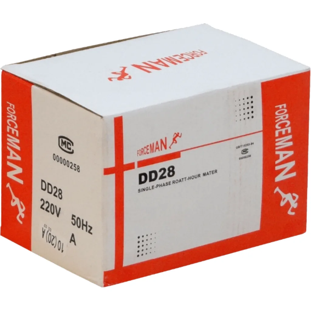 Imagen 1 de Remarcador kWh 1-Fase 50Hz 20A Medidor de Consumo Electrico