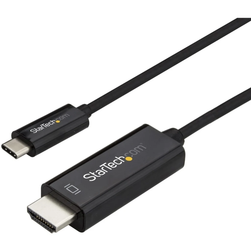 Imagen 0 de Cable StarTech Adaptador USB-C Macho a HDMI Mach, 4K 60Hz largo 1mt color Negro