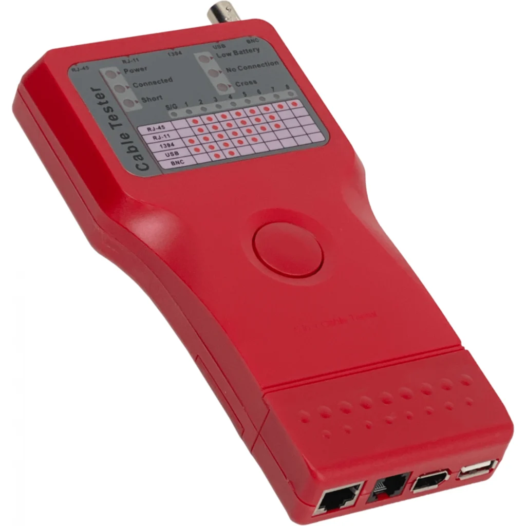 Imagen 5 de TESTER 1-USB 1-1394 1-BNC 1-RJ45 1-RJ11 REQ/BAT-9V