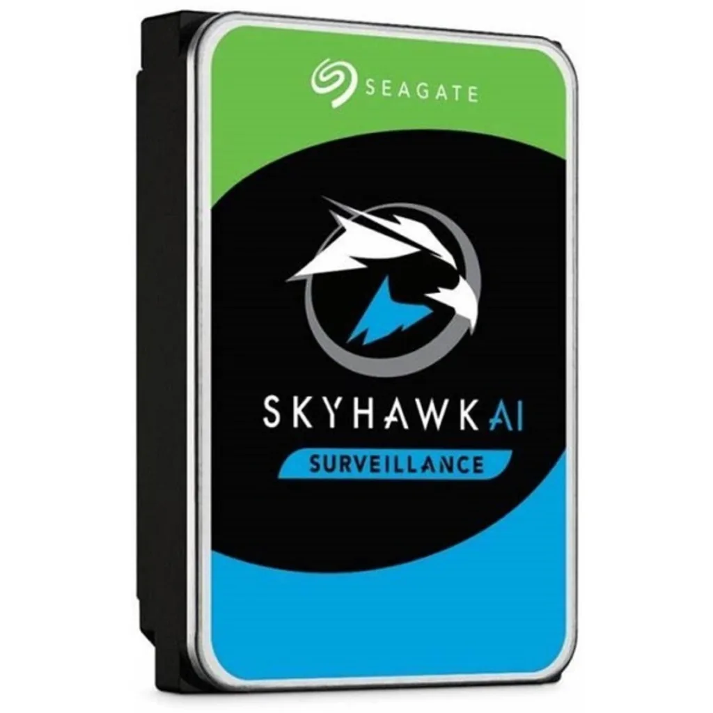 Disco Duro Seagate SkyHawk 8TB 3.5" 7200RPM SATA 6GBP/s 256MB Uso Seguridad
