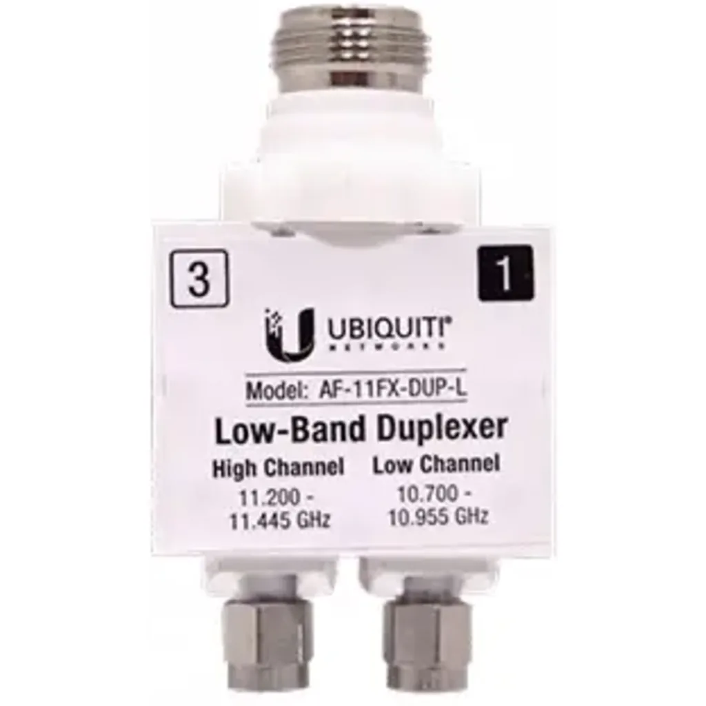 Imagen 3 de UBIQUITI 10,7-11,0/11,2-11,5GHz 2-SMA-M 1-N-H Multiplexor para AF-11