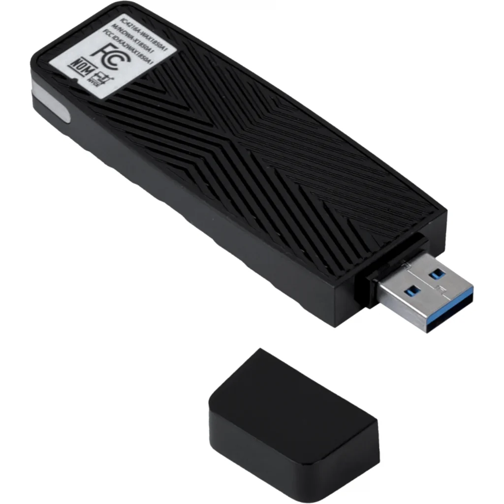 Imagen 4 de Adaptador de Red USB D-Link DWA-X1850 AX1800 Wi-Fi 6 (802.11ax) USB 3.2 G1 Negro
