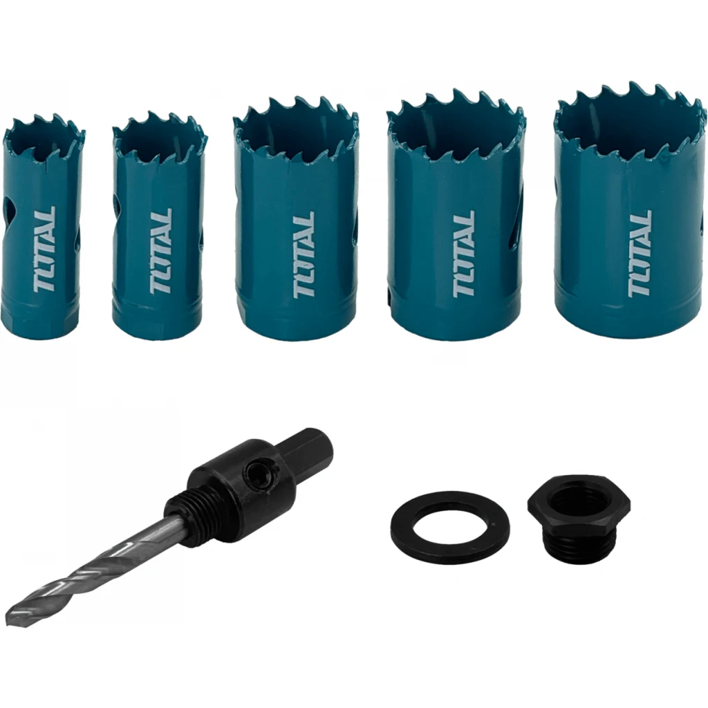 TOTAL 5-Copas Sierras Bimetalica 19-22-29-32-35mm HSS M3 TACSH1071