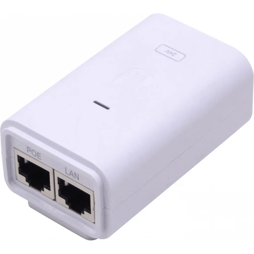 Imagen 2 de POE-24-7W Power Injector 24V-0.3A 7W 1xGigE - 7 vatios