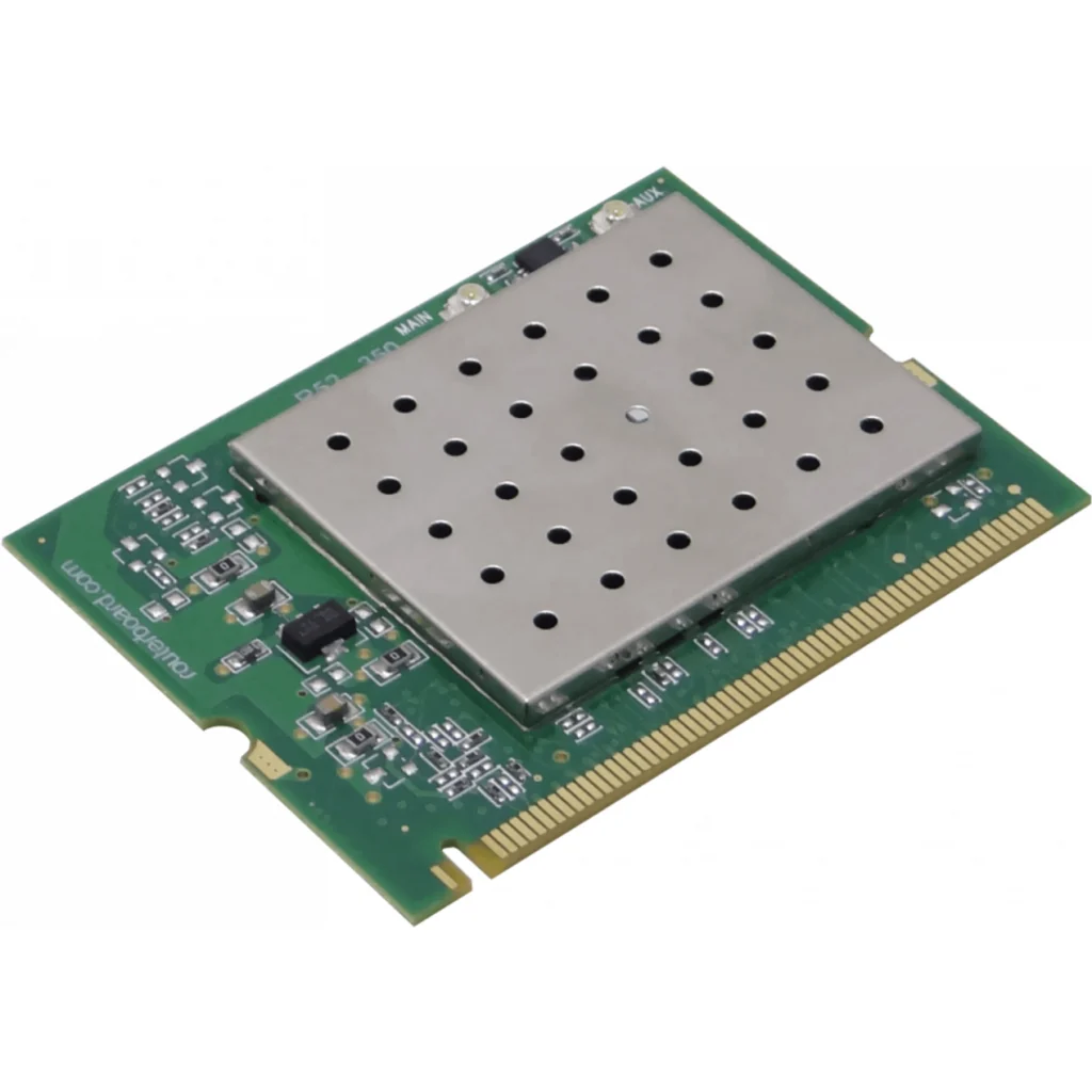 MIKROTIK 2-U.FL 25DBM 2,4GHZ/5GHZ A/B/G 350MW AR5414 MINIPCI
