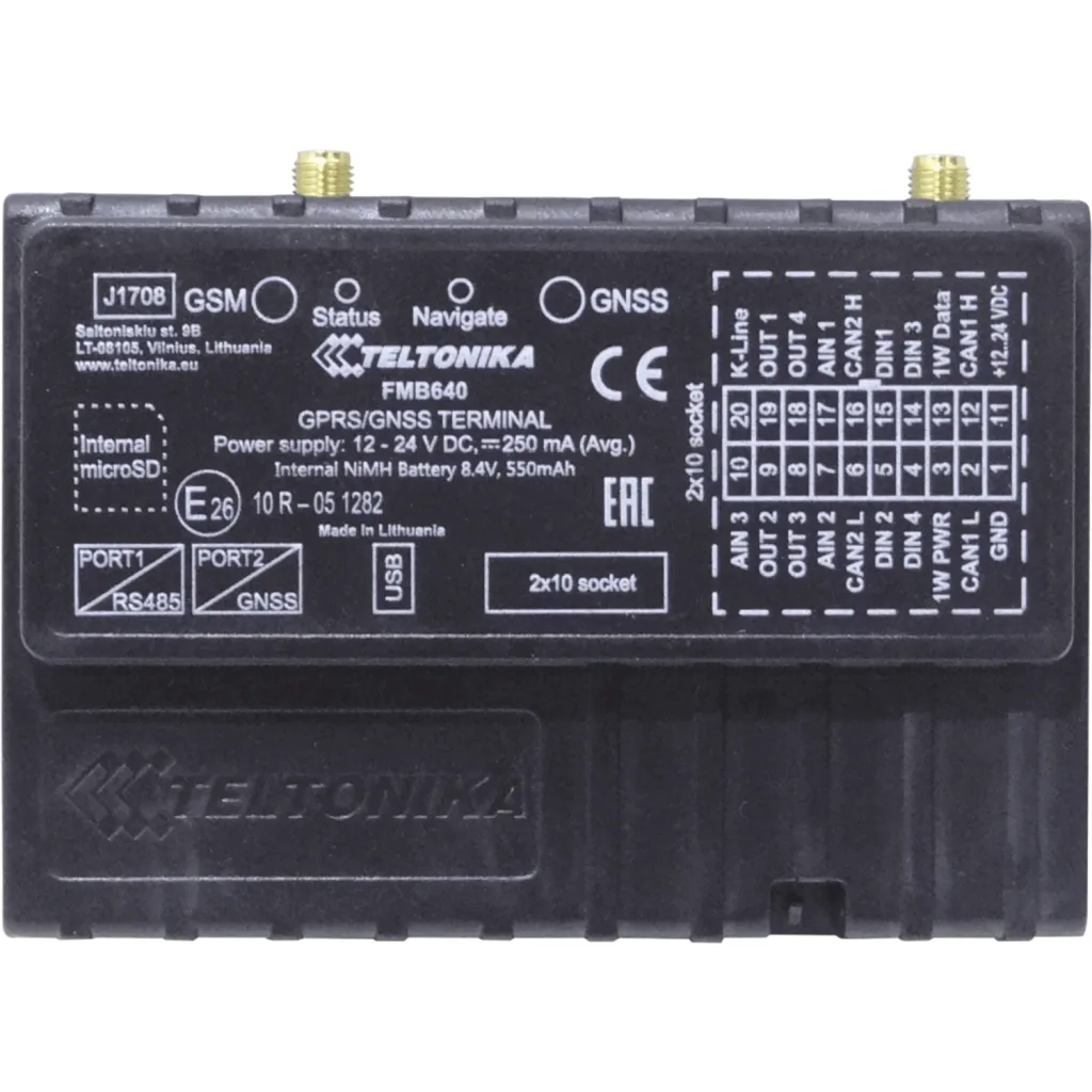 Imagen 2 de TELTONIKA GPS GSM/GPRS 850-1900MHz Dual-Sim BlueTooth SMS Bateria-NiMH