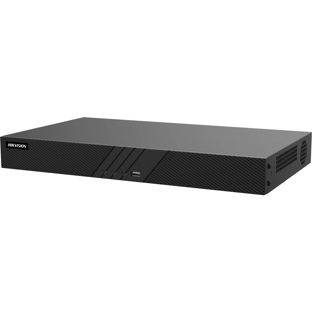 NVR IP Hikvision 8 ch 8 ch POE Capacidad 2 HDD/ H.264+ H265/ Grabacion 80Mbps
