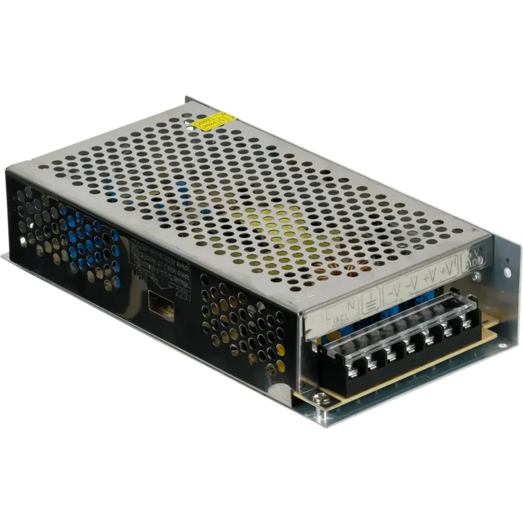HT-120W. 12VDC 10A 120W Fuente Poder Ajustable Regleta interior