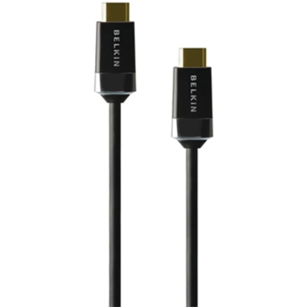 Belkin High Speed HDMI Cable HDMI with Ethernet cable - HDMI M to HDMI M - 2 m -