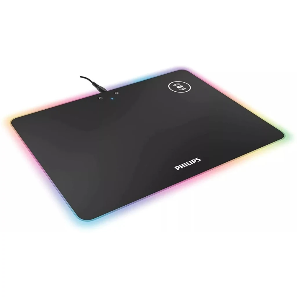 Imagen 2 de MousePad Philips SPL7504, 355*255*5.5mm Contorno Iluminación RGB, USB, Negro