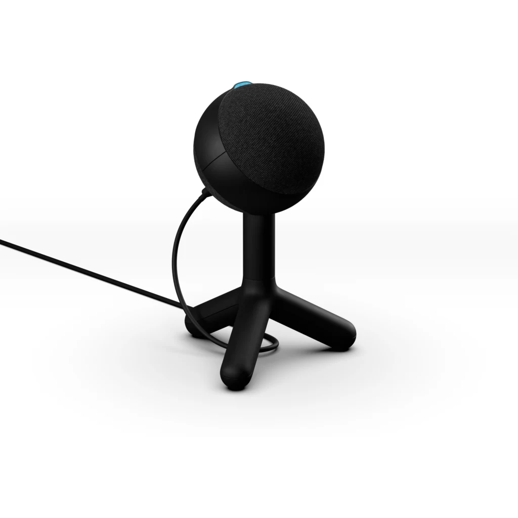 Imagen 2 de Micrófono Gamer Alámbrico Logitech YETI ORB, USB-C a USB-A Color Negro