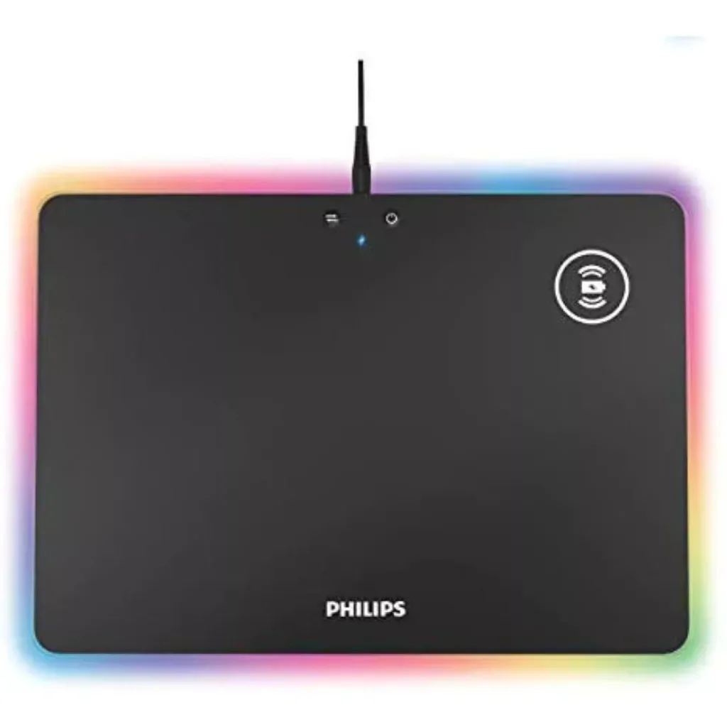 Imagen 3 de MousePad Philips SPL7504, 355*255*5.5mm Contorno Iluminación RGB, USB, Negro