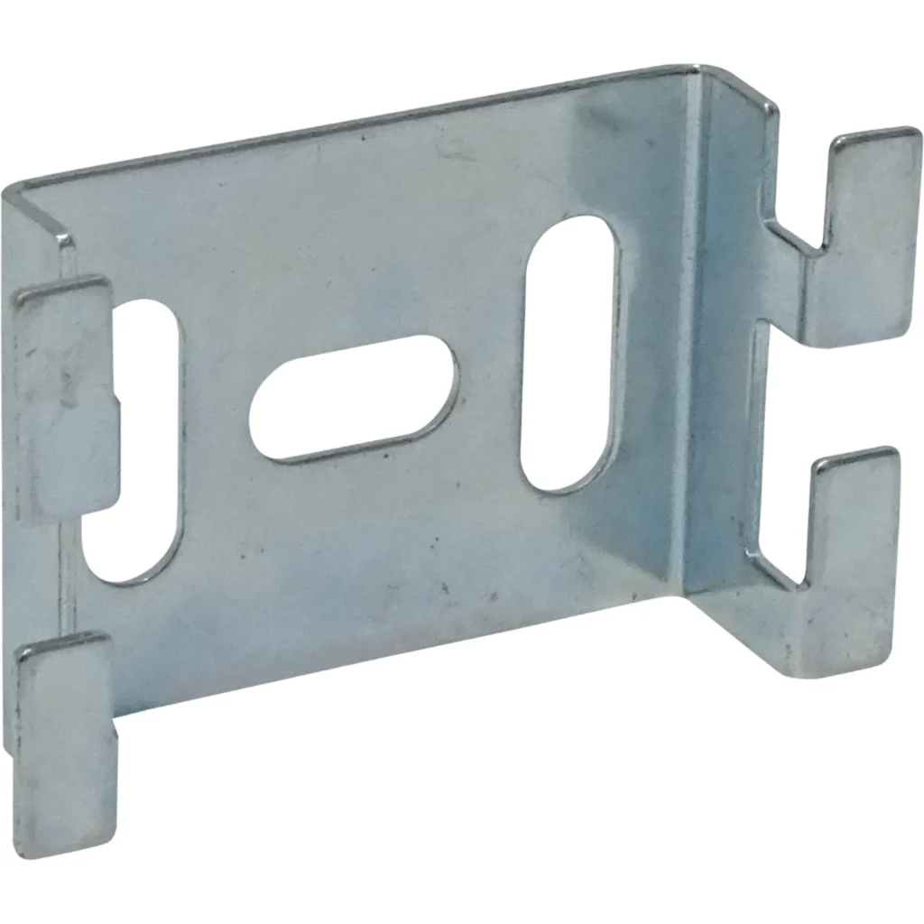 Imagen 2 de LINKCHIP Soporte Mural 77x45x20mm p/Escalerilla Canasto Malla Hilo