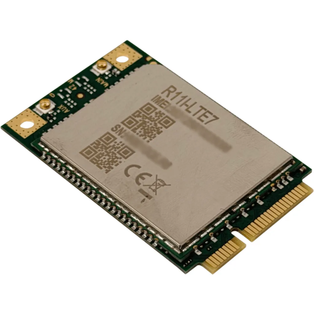 Imagen 2 de MIKROTIK LTE CAT7 1/3/5/7/8/20/28/32/38/40/41 MiniPCIe 2-U.FL 4G/3G  