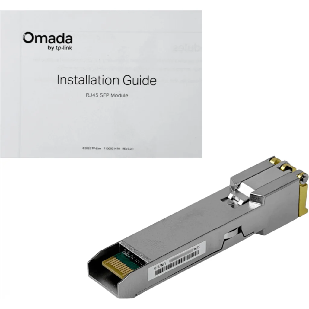 Imagen 1 de TP-LINK SFP+10G Cobre Modulo 10/100/1000/ 2500/5000/10000 RJ45
